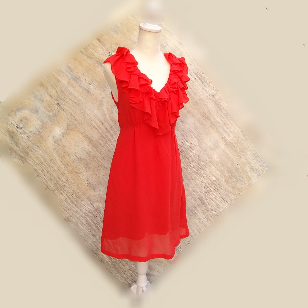 Women's Red Moonlight Dress Size Small